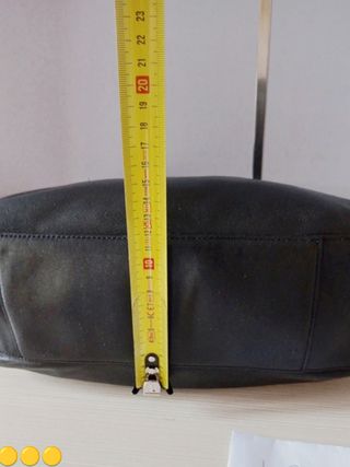 Borsa Cromia nera in pelle