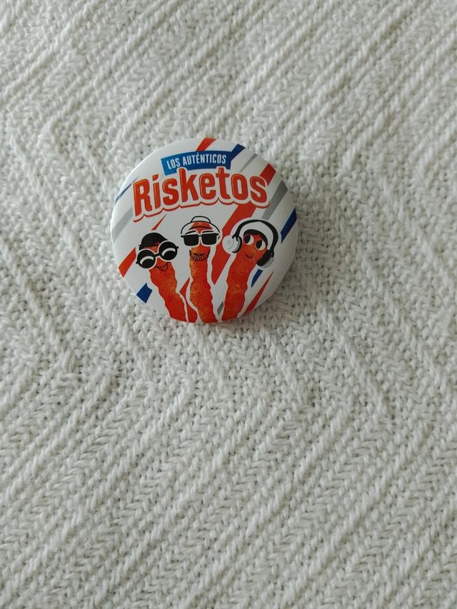 Chapa Risketos - Pin