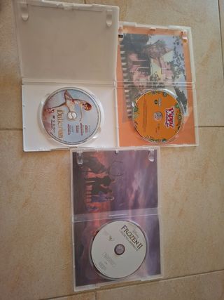 DVD Disney: Frozen II, Ballerina, Pippi