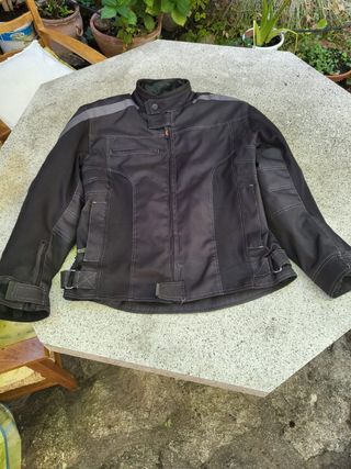 Cazadora moto invierno c/protecciones