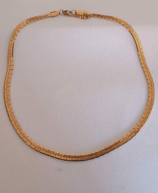 Collar dorado acero inoxidable