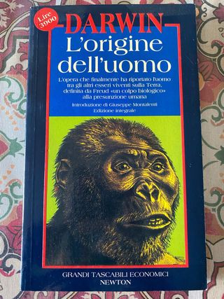L'origine dell'uomo - Darwin