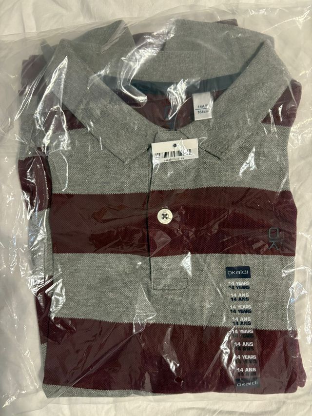 Polo Okaïdi niño - 14 años