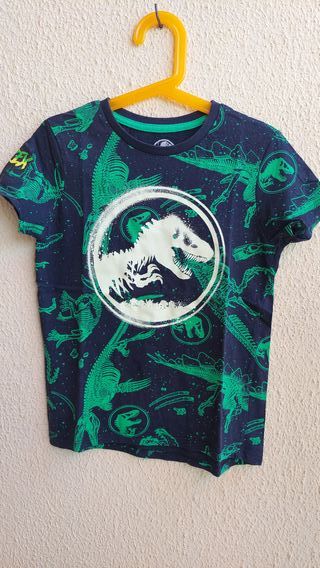 Camiseta Capitão América / Jurássico Park