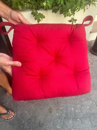 3 Cojínes silla Ikea 