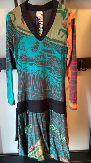 Vestido Desigual multicolor