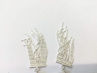 pendientes plata 925mm