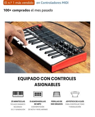 Akai MPK Mini MK3 - Teclado MIDI