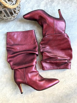 Botas Toral Piel - rojas - 37