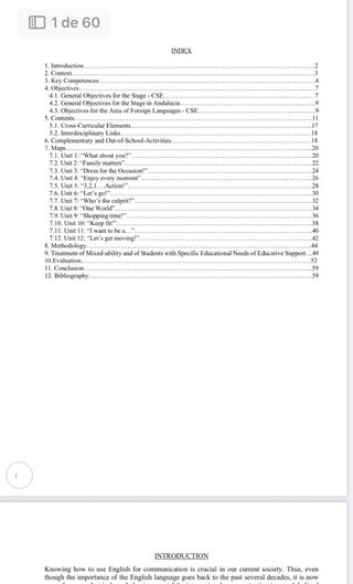 Programación didáctica Inglés Secundar Andalucía