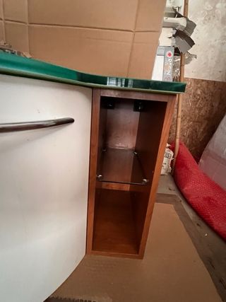 MOBILE BAGNO SOSPESO CON COLONNA