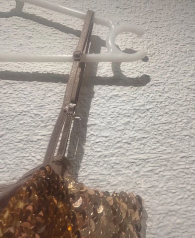 Camiseta lentejuelas Primark talla M