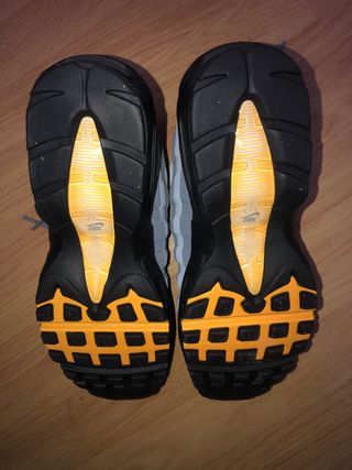 Zapatillas Nike Air Max 95 Gris-Naranja