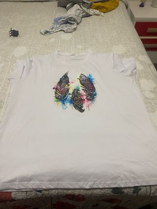Camiseta negra sin mangas XXL