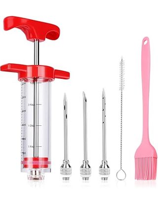 Jeringuilla Cocina Grande 30ml, MXTIMWAN Inyector 