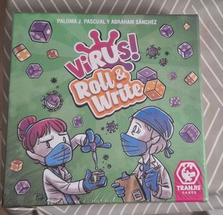 Virus! Roll & Write - Juego de Mesa Nuevo
