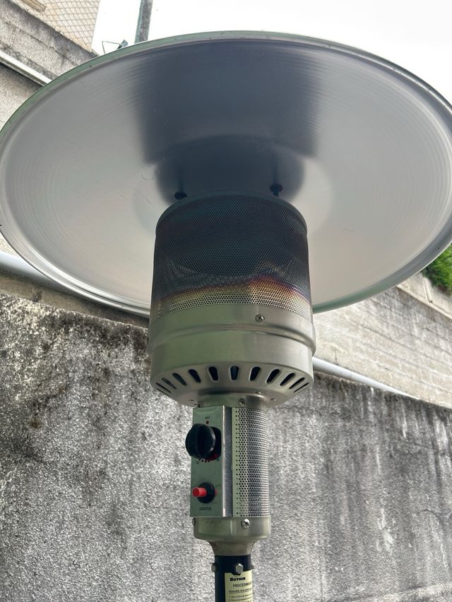 Estufa exterior gas - Calentador