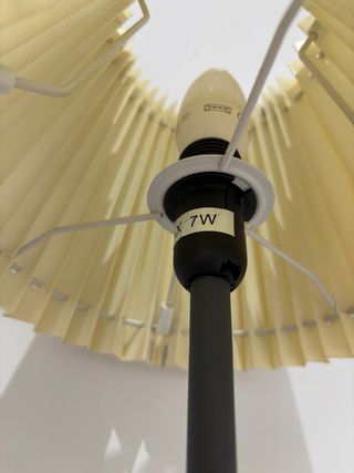 2 Lámparas mesilla Ikea 