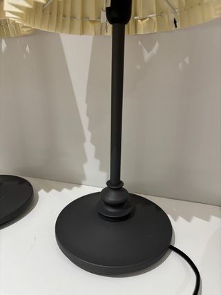 2 Lámparas mesilla Ikea 