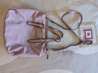 Bolso bandolera rosa