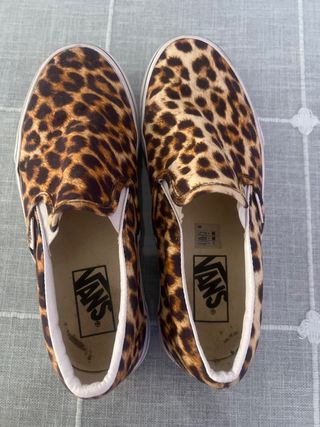 Zapatillas Vans Slip-on Leopardo