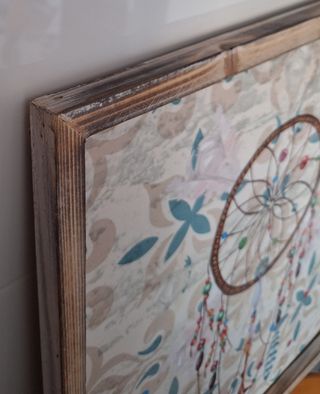 Cuadro atrapasueños boho