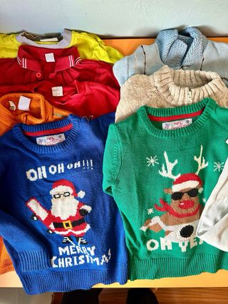 Lotto abbigliamento bambino 3 anni autunno inverno