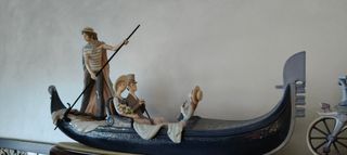 Figura Lladró - Góndola Venecia: Figura Decorativa
