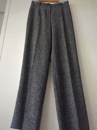 Pantalón gris mujer
