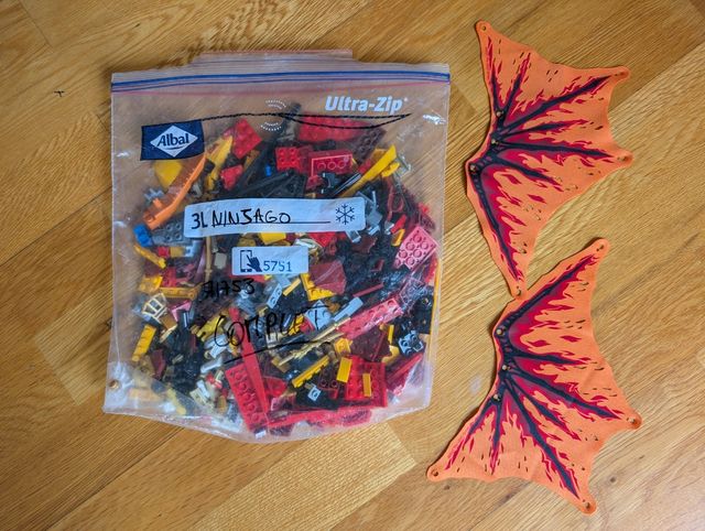 Lego Ninjago 71753 - Dragon de Fuego