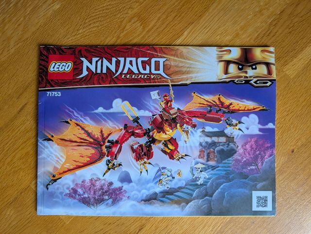 Lego Ninjago 71753 - Dragon de Fuego