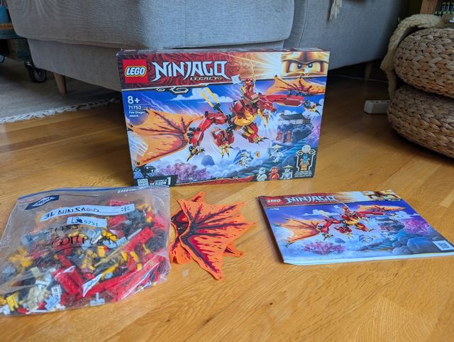 Lego Ninjago 71753 - Dragon de Fuego