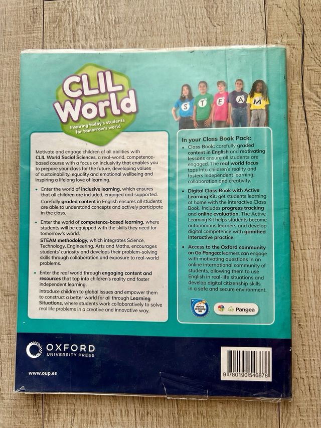 CLIL World Social Sciences 5. Class book