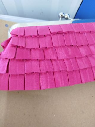 Bolso fiesta rosa fucsia