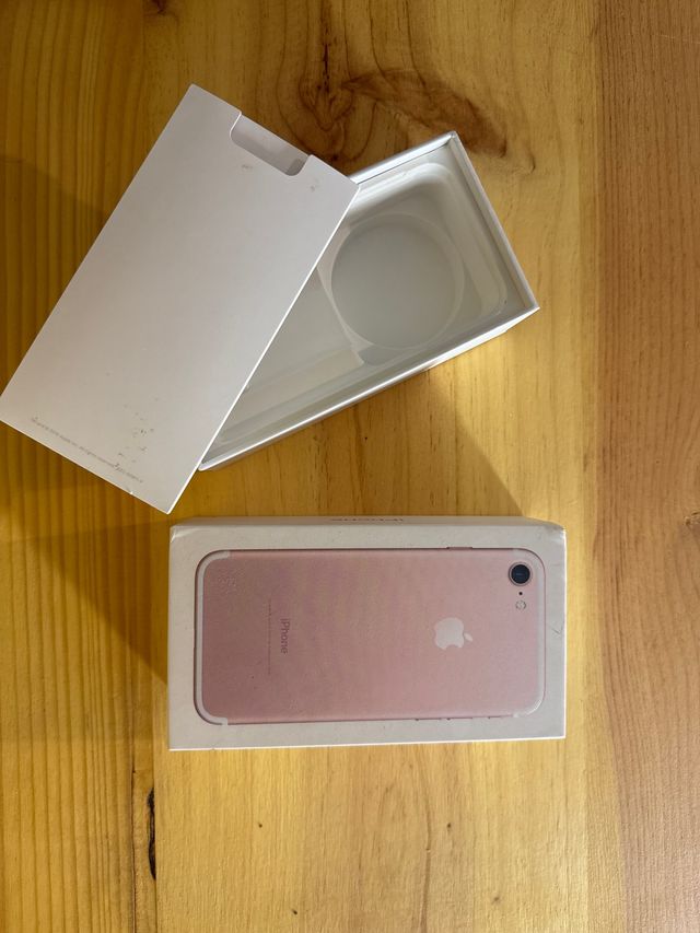 Caja iPhone 7 Rosa