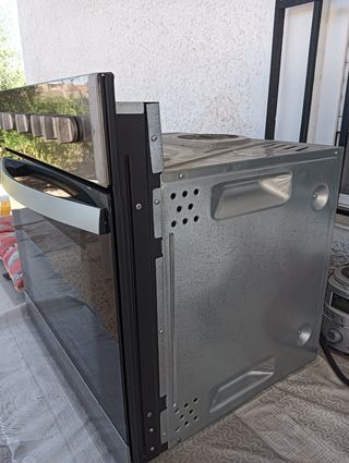 Horno teka con mandos para  vitrocerámica