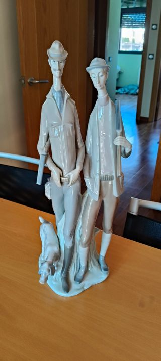Figura Lladró - Cazadores - Figuras Porcelana