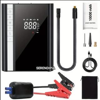 2 COMPRESORES ARRANCADORES 10000 mAh CARSUN 