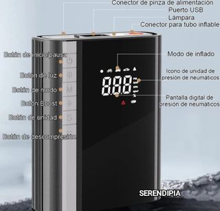 2 COMPRESORES ARRANCADORES 10000 mAh CARSUN 