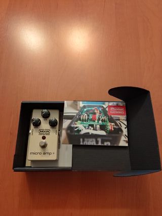 MXR Micro Amp+ Pedal Custom shop