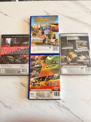 4 Giochi PS2 usati