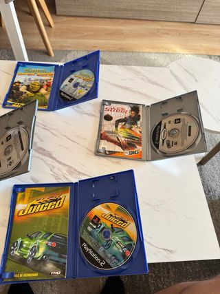 4 Giochi PS2 usati