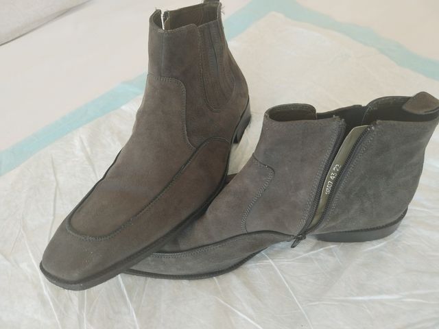 Botines ante grises hombre