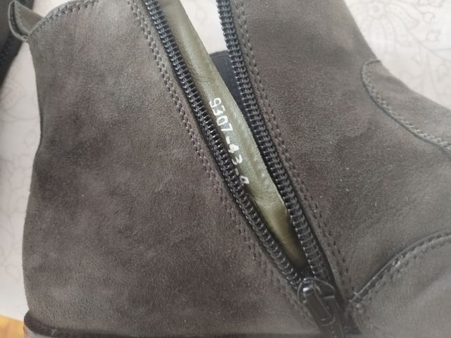 Botines ante grises hombre