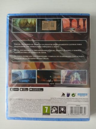 Greak Memories of Azur PS5 (Precintado)