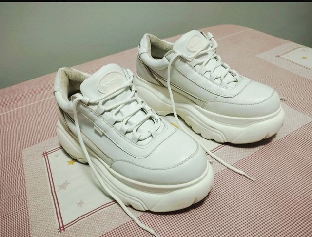 Zapatillas emmshu blancas plataforma