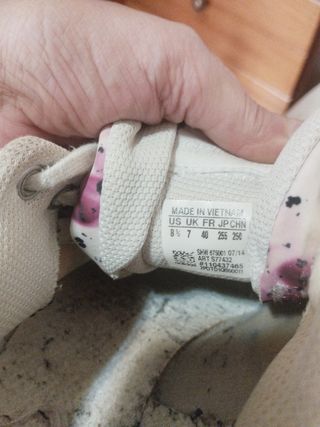 Adidas zapatillas rosas blancas mujer