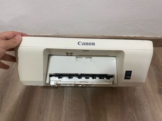 Impresora Canon multifunción blanca
