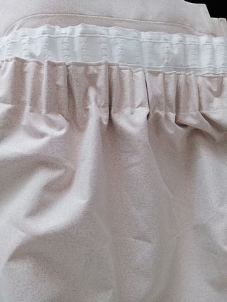 Cortina opaca beige 4.40 x 2.40