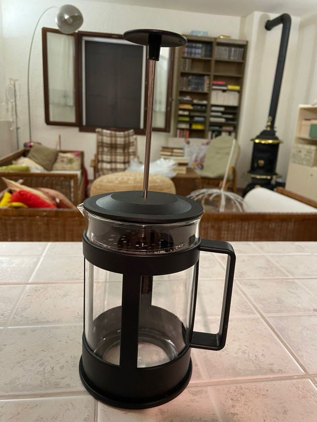 Tisaniera 2 tazze - vetro & metallo